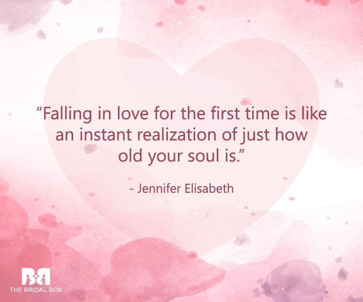 Jennifer Elisabeth - First Love Quotes