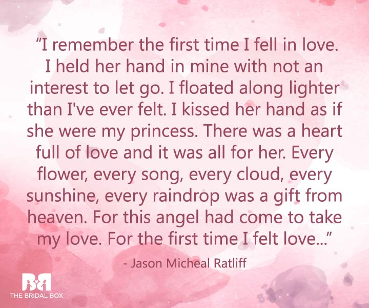Jason Ratliff - First Love Quotes