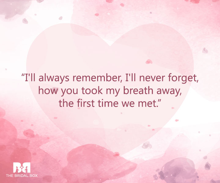 First Time - First Love Quotes
