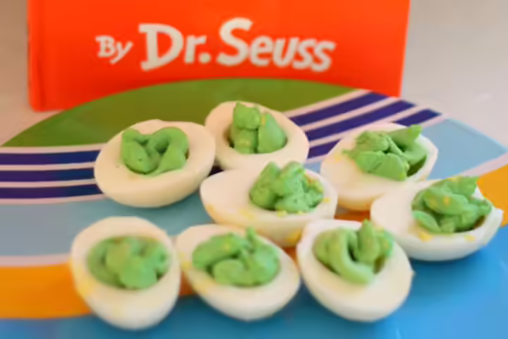 Dr. Seuss Activities - Make Dr. Seuss Green Eggs And Ham Deviled Egg Dr. Seuss Activities - Make Dr. Seuss Green Eggs And Ham Deviled Egg