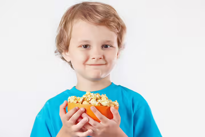 Fall Activities For Kids - Popcorn Relay Race Fall Activities For Kids - Popcorn Relay Race
