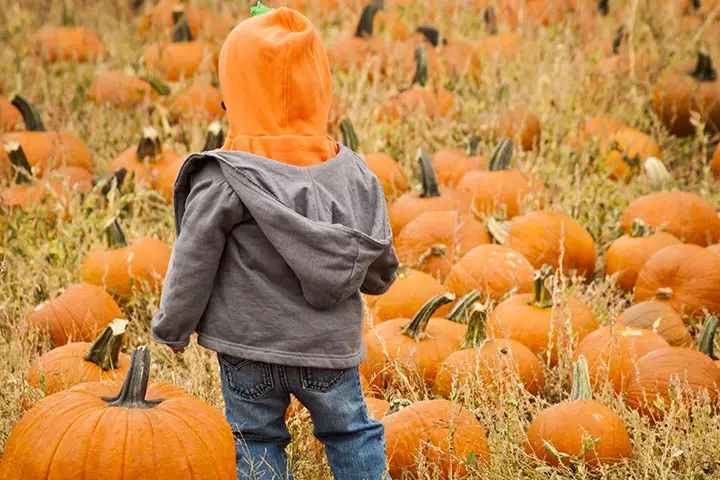 Fall Activities For Kids - Pumpkin Ring Toss