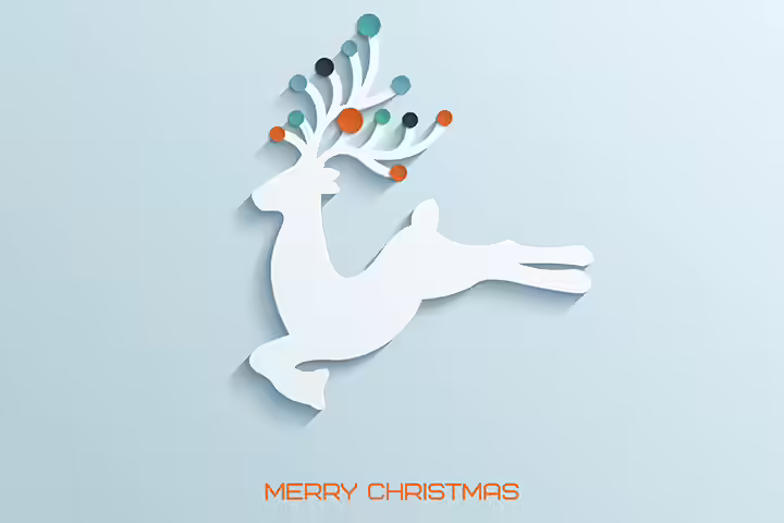 Christmas Card Ideas For Kids - Reindeer Card Christmas Card Ideas For Kids - Reindeer Card