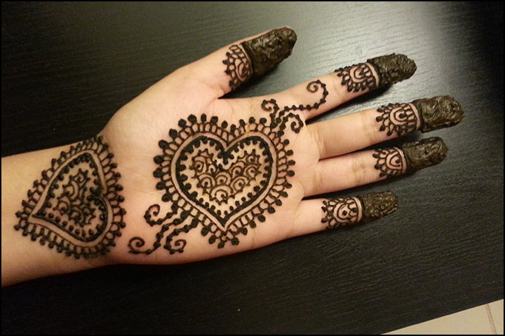 Traditional Mehndi Designs - The Heart of Hearts