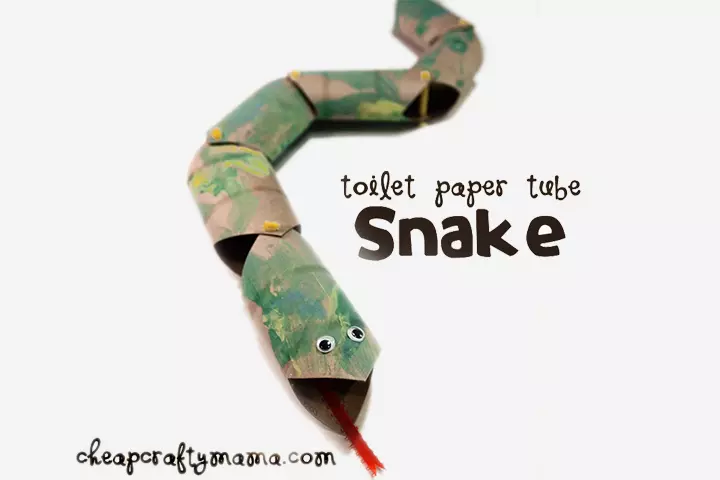 Summer Activities For Tweens - Toilet Paper Snake