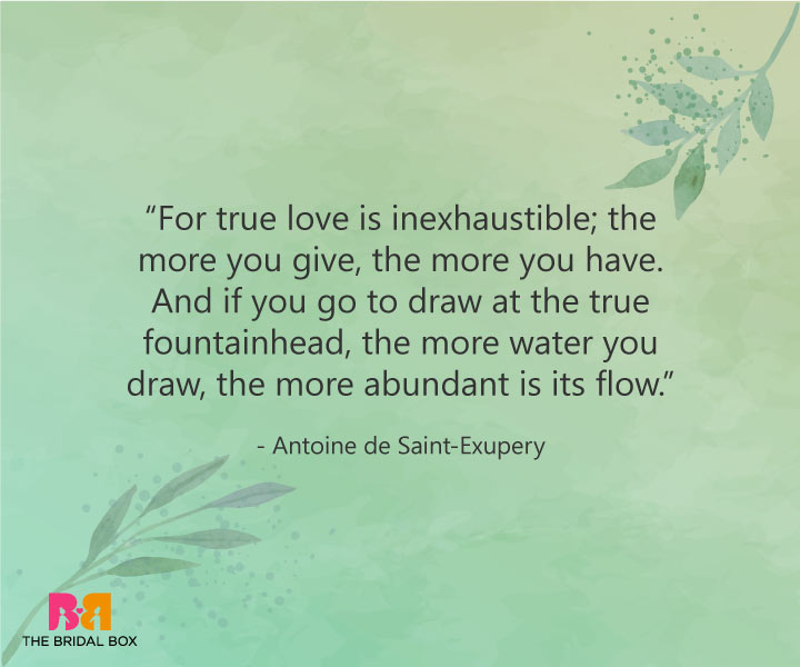 True Love Quotes - Antoine De Saint Exupery