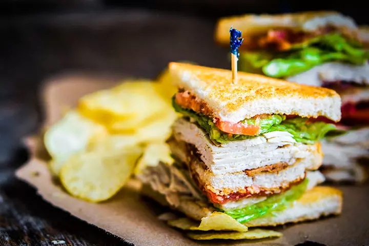 Dinner Recipes That Kids Can Make - Turkey Club Sandwich