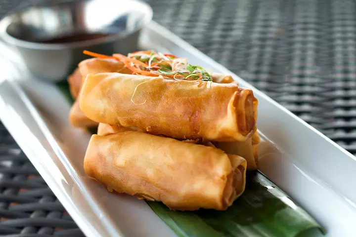 Veggie Cheese Rolls lunch idea for toddlers