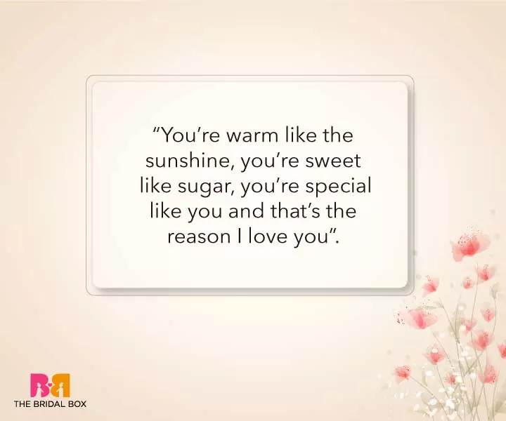 First Love SMS - I Love You Because You Are Special