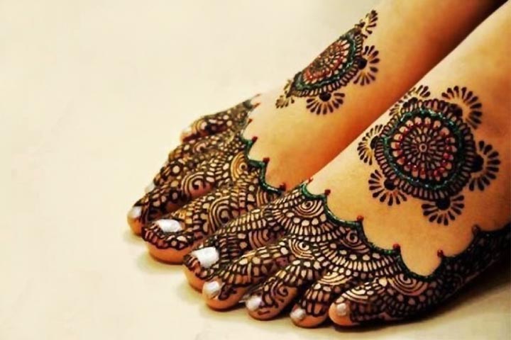 Foot Mehndi Designs To Delight - The Bridal Box