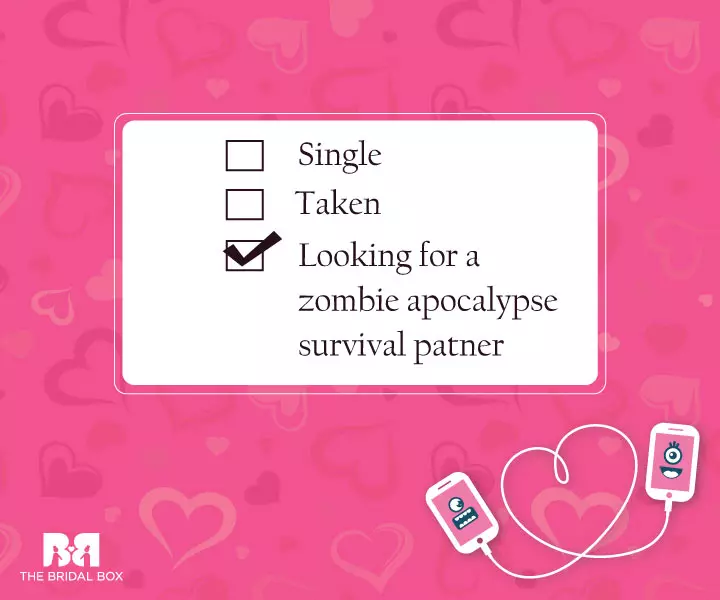 Zombie Apocalypse - Funny Love SMS For Girlfriend