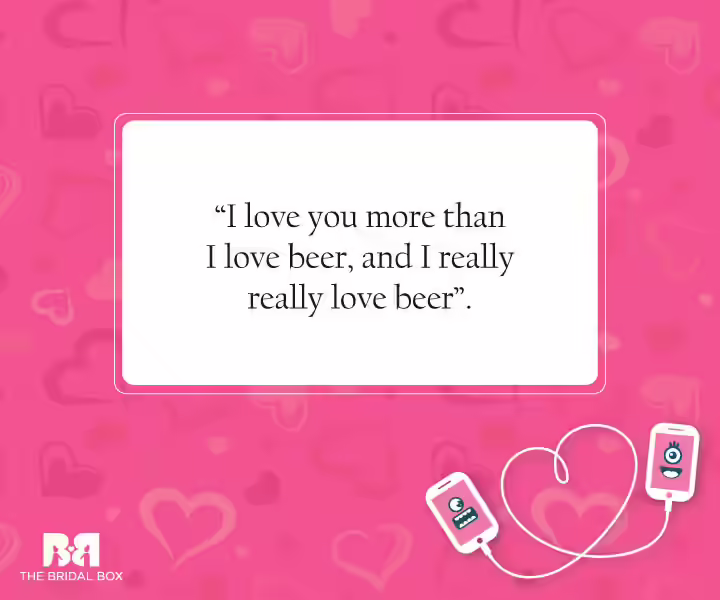 Funny Love SMS For Girlfriend - Beer Love Beer Love - Funny Love SMS For Girlfriend