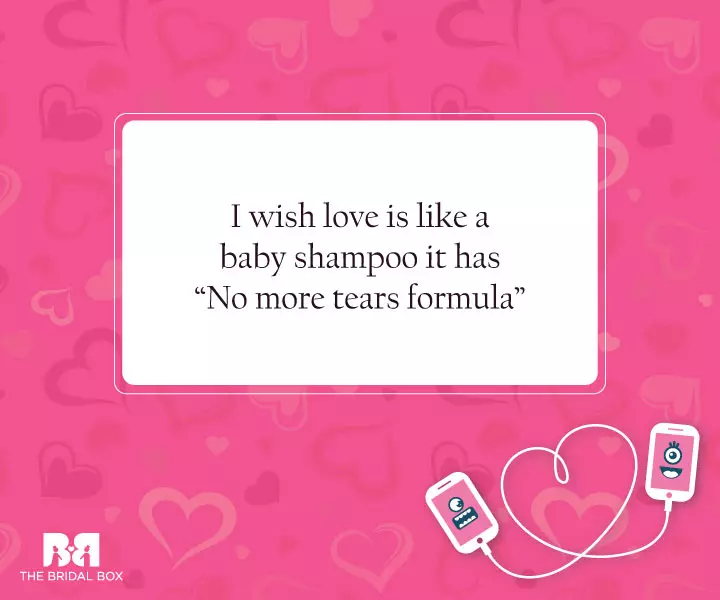 No More Tears - Funny Love SMS For Girlfriend