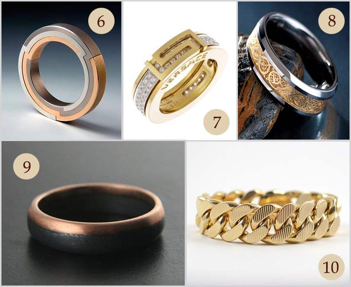 15 Gold Engagement Rings For Men That Are Absolutely Unique