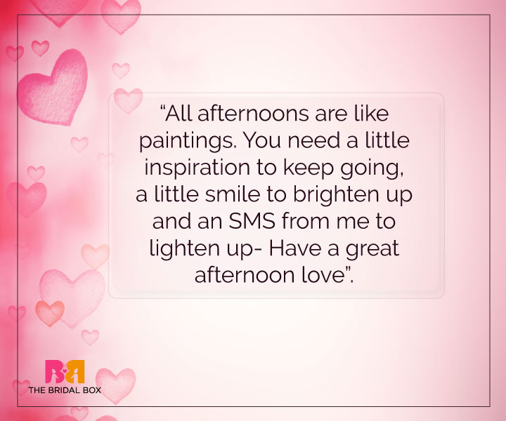 Good Afternoon Love SMS - Paintings