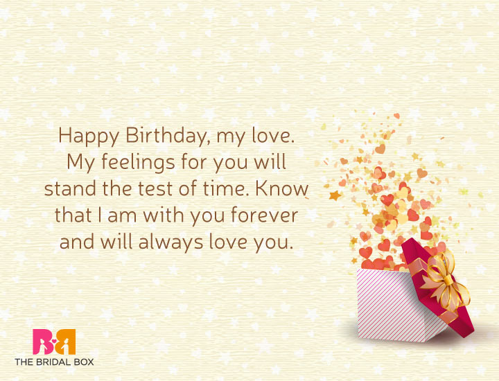Love Birthday Messages For Him - 10