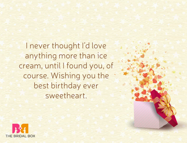 Love Birthday Messages For Him - 14