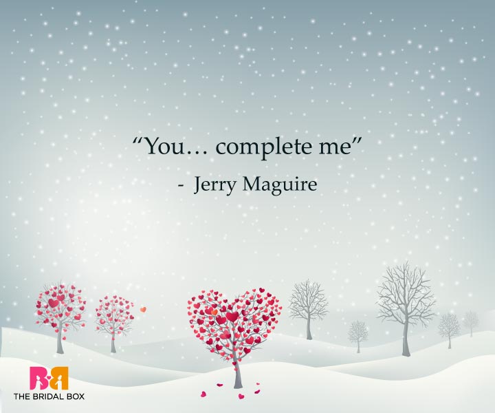 One Line Love Quotes For Her - Jerry Maguire