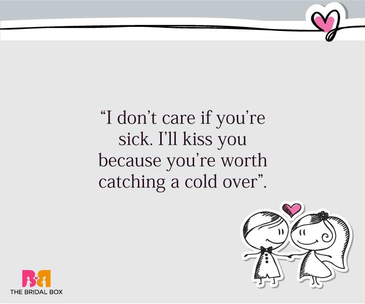 Cute Love SMS For Girlfriend - Cold Kiss