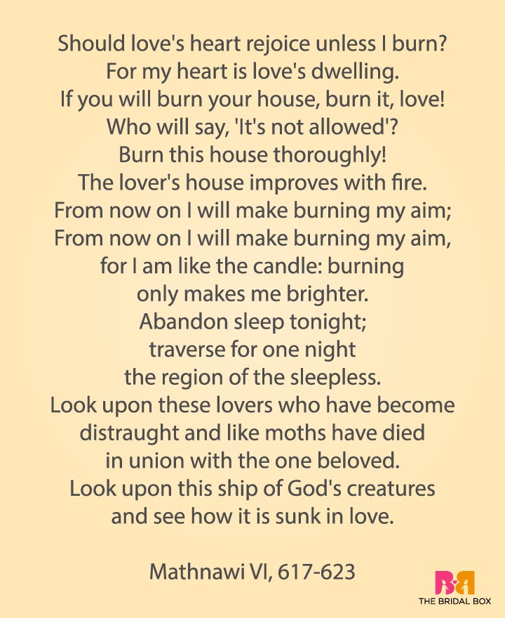 Rumi Love Poems - The Ship Sunk in Love