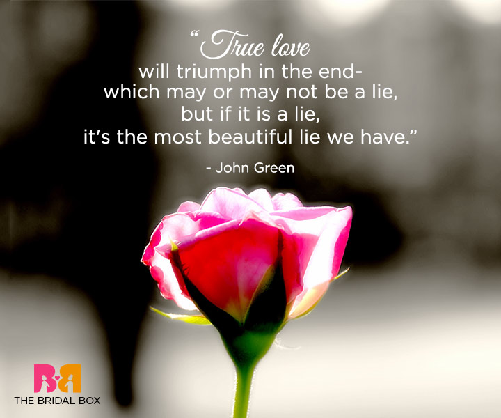 True Love Quotes - John Green