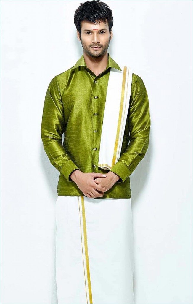 ramraj shirt and dhoti set