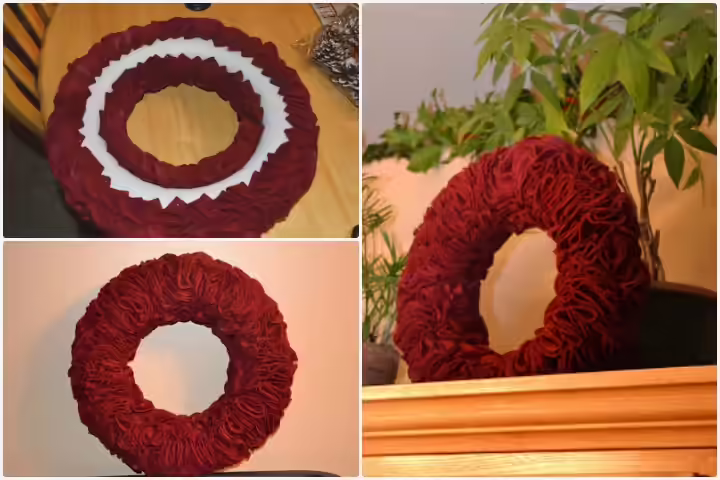 Christmas Crafts For Teens - Felt Wreath Christmas Crafts For Teens - Felt Wreath