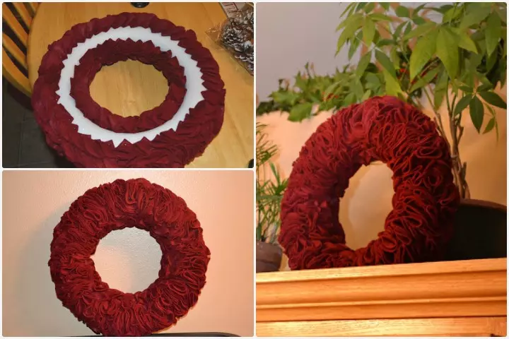 Christmas Crafts For Teens - Felt Wreath