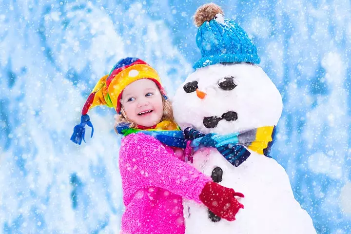 Winter Activities For Preschoolers - Make A Snowman