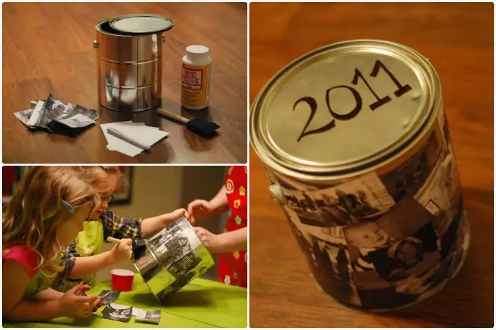 New Years Activities For Kids - Make New Years’ Time Capsule