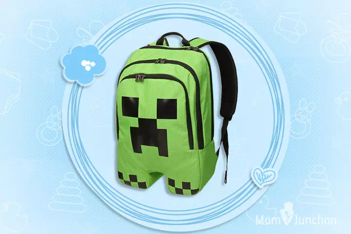 Minecraft Gifts For Kids - Minecraft Creeper Backpack