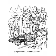 Harvest Coloring Pages - Thank You, Lord, For The Bountiful Harvest