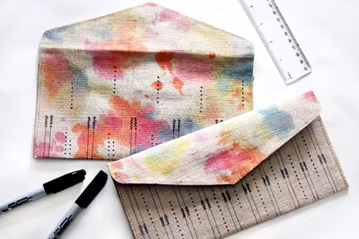 Watercolor clutch crafts Mother's day crafts and greetings for kids Watercolor clutch crafts Mother's day crafts and greetings for kids