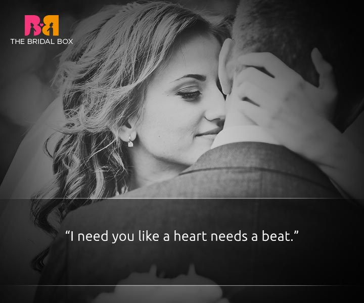 I love you quotes for him - Like A Heart Needs A Beat
