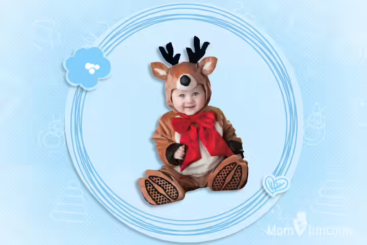 Christmas Outfits For Babies - Baby Reindeer Rudolph Costume Christmas Outfits For Babies - Baby Reindeer Rudolph Costume