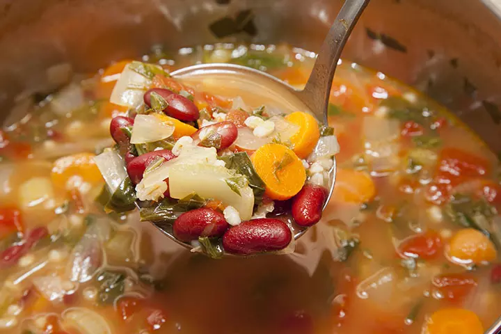 Meals For Breastfeeding Moms - Barley And Vegetable Soup