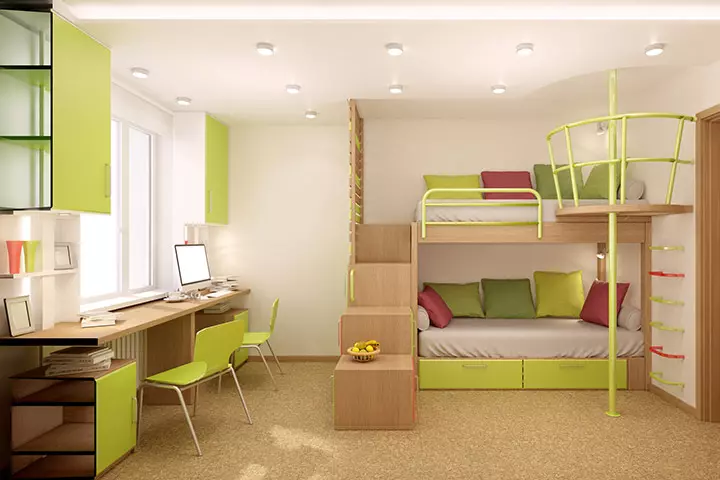 Bunk bed creative kids bedroom design ideas