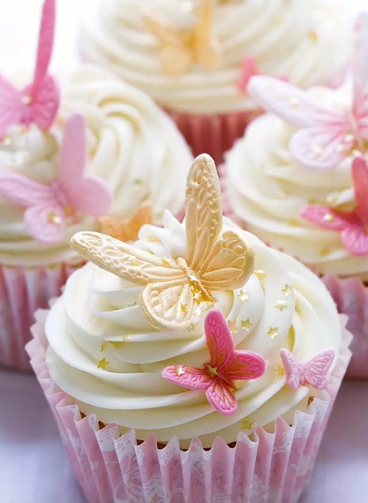 Butterfly Wedding Cupcakes