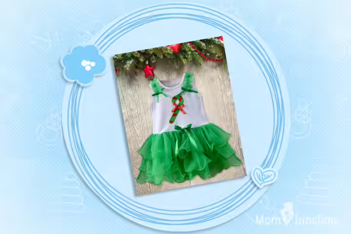 Christmas Dresses For Toddlers - Candy Cane Ruffle Dress Christmas Dresses For Toddlers - Candy Cane Ruffle Dress