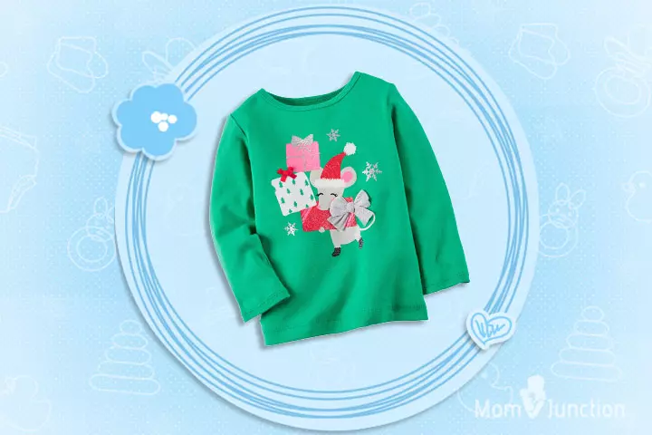 Christmas Dresses For Toddlers - Christmas Tee Featuring Christmas Presents