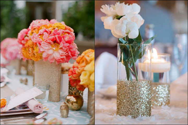 Classic-Wedding-Decoration-Glitter-And-Flowers