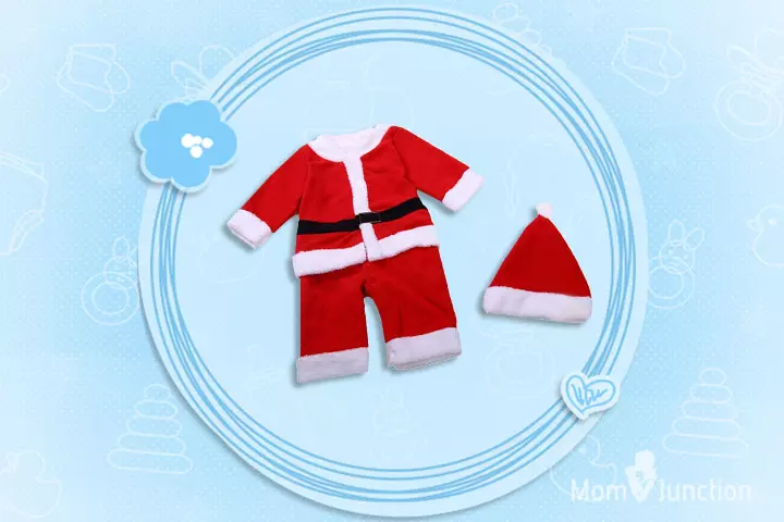 Christmas Dresses For Toddlers - Cute Christmas Santa Claus Costume