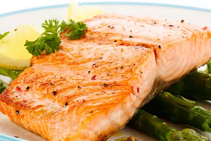 Meals For Breastfeeding Moms - Grilled Salmon