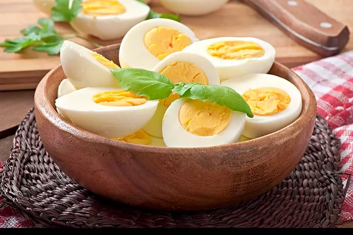 Snacks For Breastfeeding - Hard Boiled Eggs