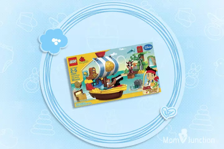 Christmas Gifts For Toddlers - LEGO 10514 Jakes Pirate Ship Bucky