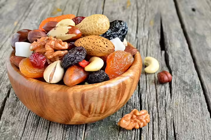 Snacks For Breastfeeding - Nut Mix Bowl Snacks For Breastfeeding - Nut Mix Bowl