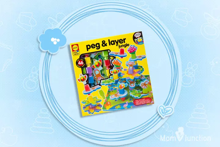 Christmas Gifts For Toddlers - Peg And Layer Jungle