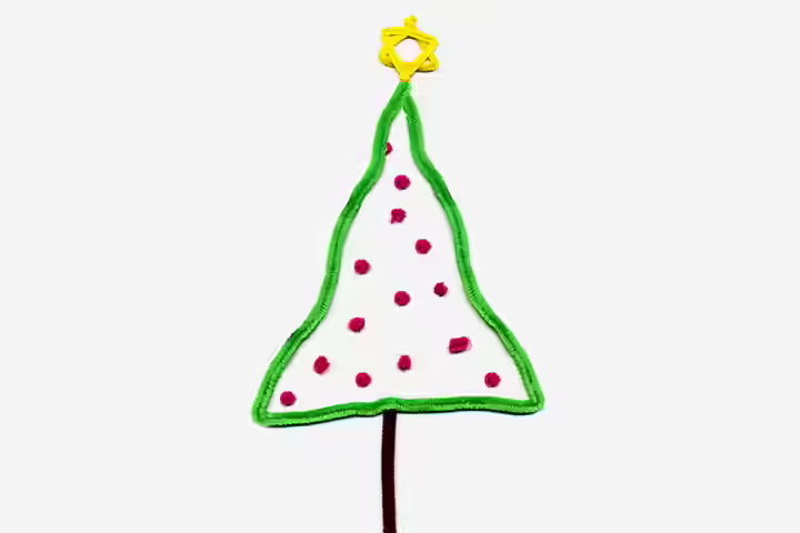 Pipe Cleaner Christmas Tree Pipe Cleaner Christmas Tree