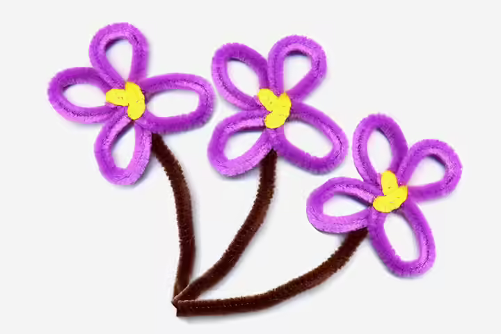 Pipe Cleaner Flowers Pipe Cleaner Flowers