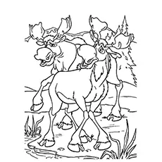 Rutt And Tuke Coloring Page to Print